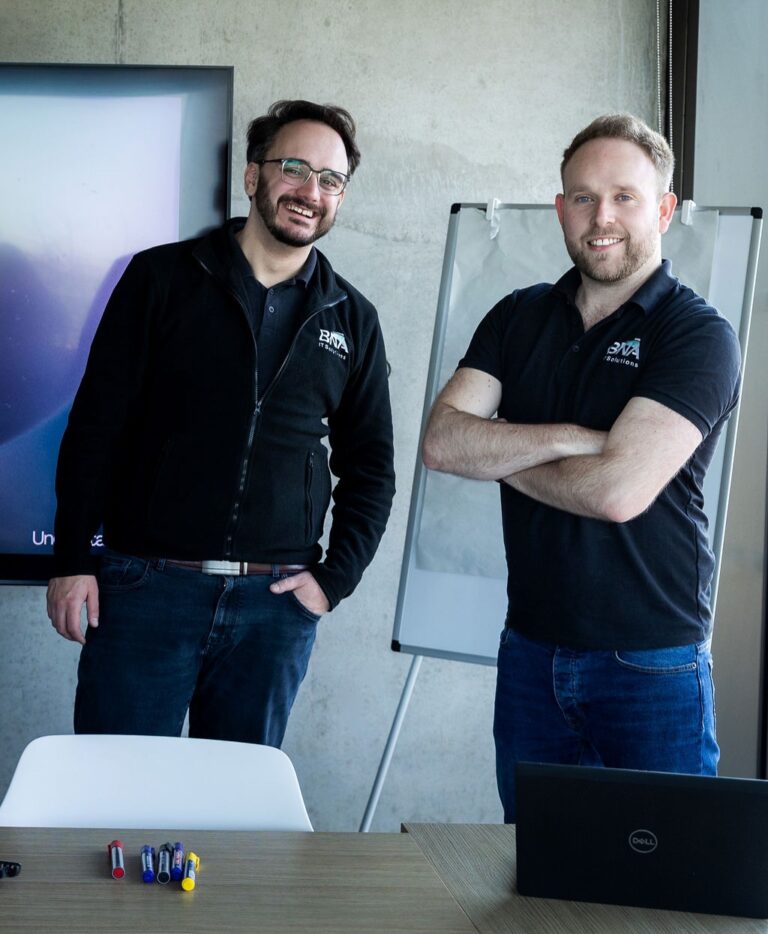 ben beardwell sam donovan co owner director it support essex suffolk bna it solutions